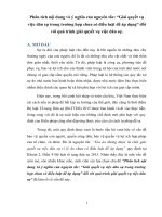 Phân tích nội dung và ý nghĩa của nguyên tắc: “Giải quyết vụ việc dân sự trong trường hợp chưa có điều luật để áp dụng” theo quy định của Bộ luật Tố tụng dân sự 2015
