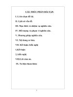 SKKN Phương pháp giúp học sinh vận dụng kĩ năng sống qua môn giáo dục công dân ở trường trung học cơ sở