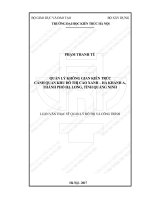 Quản lý không gian kiến trúc cảnh quan khu đô thị cao xanh   hà khánh a, thành phố hạ long, tỉnh quảng ninh (tt) 
