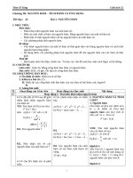 Giáo án Giải tích 12 chương 3 bài 1: Nguyên hàm