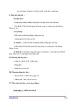 Giáo án Hình học 11 chương 3 bài 3: Đường thẳng vuông góc với mặt phẳng