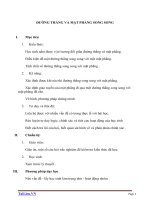 Giáo án Hình học 11 chương 2 bài 3: Đường thẳng và mặt phẳng song song