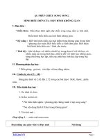 Giáo án Hình học 11 chương 2 bài 5: Phép chiếu song song. Hình biểu diễn của một hình không gian