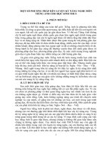 SKKN Một số phương pháp giúp học sinh phát triển kỷ năng nghe môn tiếng Anh THCS