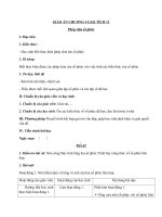 Giáo án Giải tích 12 chương 4 bài 3: Phép chia số phức