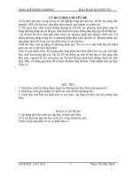 SKKN Giúp học sinh vận dung phương pháp bảo toàn nguyên tố giải một số bài tập Hoá học