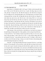 SKKN Mở rộng, nâng cao một số dạng bài tập từ một dạng bài tập cơ bản của mục III và IV trong bài “ sơ lược bảng hệ thống tuần hoàn các nguyên tố hóa học” trong chương trình Hóa học lớp 9