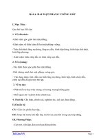 Giáo án Hình học 11 chương 3 bài 4: Hai mặt phẳng vuông góc