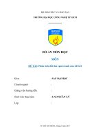 Phân tích đối thủ cạnh tranh của LEGO