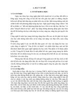 SKKN Giáo dục học sinh phòng tránh tai nạn điện trong gia đình trong nhà trường qua bài  dạy an toàn điện