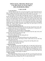 SKKN PHÂN DẠNG, PHƯƠNG PHAP GIẢI CÁC BÀI TOÁN VỀ TỈ LỆ THỨC, DÃY TỈ SỐ BẰNG NHAU