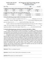 BAI TAP TIENG ANH TU LUAN CAC CAP