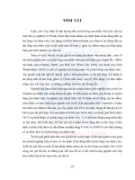 Các nhân tố ảnh hưởng đến sự hài lòng của nhân viên làm việc tại siêu thị co opmart vị thanh 