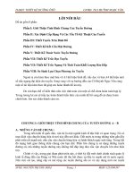 ĐÔ án mẫu THIẾT kế ĐƯỜNG ô tô