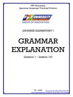 tổng hợp tài liệu tiếng nhật