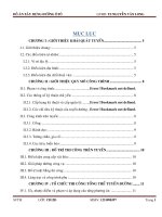 ĐỒ án xây DỰNG ĐƯỜNG ô tô PDF