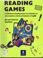 Reading games  sách về kỹ năng đọc về các trò chơi trong tiếng anh