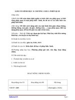 Giáo án Hình học 11 chương 1 bài 5: Phép quay