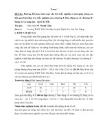 SKKN Hướng dẫn học sinh soạn câu hỏi trắc nghiệm ở nhà giúp nâng cao kết quả bài kiểm tra trắc nghiệm của chương I: Dao động cơ  chương II: Sóng cơ và sóng âm  vật lí 12 CB.