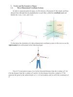 Vectors and the geometry of space