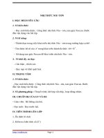 Giáo án Đại số 11 chương 2 bài 3: Nhị thức Niutơn