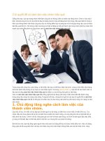 3 bí quyết để có cách làm việc nhóm hiệu quả