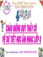 Tích hợp kiến thức liên môn âm nhạc 8 bài 9 học hát bài tuổi hồng (đầy đủ giáo án đính kém)