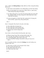 Trắc nghiệm học kì 1 lớp 11. ôn tập để đạt kết quả cao