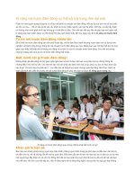 Kĩ năng nói trước đám đông ưu thế nổi trội trong thời đại mới