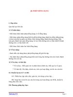 Giáo án Hình học 11 chương 1 bài 8: Phép đồng dạng