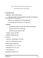 Giáo án Hình học 11 chương 2 bài 2: Hai đường thẳng chéo nhau và hai đường thẳng song song