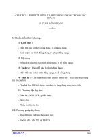 Giáo án Hình học 11 chương 1 bài 8: Phép đồng dạng