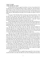 SKKN Dạy môn thể thao theo sở thích của học sinh, giúp học sinh học tập tích cực hơn trong giờ thể thao tự chọn.