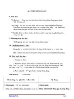 Giáo án Hình học 11 chương 1 bài 8: Phép đồng dạng