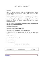 Giáo án Hình học 11 chương 1 bài 3: Phép đối xứng trục