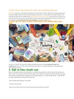 3 bước để có cuộc phỏng vấn nhân viên marketing hiệu quả