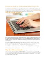 Điểm qua một số việc làm không cần bằng cấp dành cho sinh viên