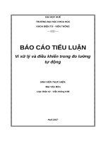 Mẫu đồ án chuẩn chuyên ngành DTVT