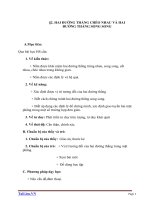 Giáo án Hình học 11 chương 2 bài 2: Hai đường thẳng chéo nhau và hai đường thẳng song song