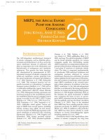 CHAPTER 20 – MRP2, THE APICAL EXPORT PUMP FOR ANIONIC CONJUGATES