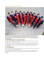 Kỹ năng nghề nghiệp của sinh viên