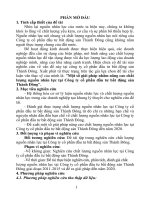 Một số giải pháp nhằm nâng cao chất lượng nguồn nhân lực tại công ty cổ phần đầu tư bất động sản thành đông tt 