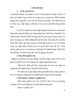 Tăng cường quản trị rủi ro tín dụng tại agribank chi nhánh huyện thanh hà hải dương tt 