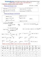 Công thức lượng giác