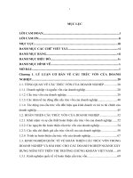 Hoàn thiện cấu trúc vốn các doanh nghiệp ngành xây dựng niêm yết trên thị trường chứng khoán Việt Nam