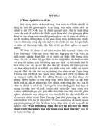 Phát triển hoạt động cho vay tại tổ chức tài chính vi mô trách nhiệm hữu hạn một thành viên tình thương tt 