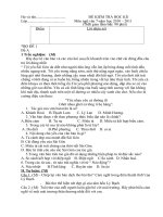 BỘ ĐỀ KIỂM TRA HKI NGỮ VĂN 7