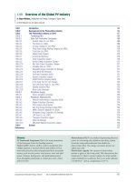 Volume 1 photovoltaic solar energy 1 09 – overview of the global PV industry