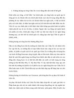 Khủng hoảng nợ công châu âu và tác động đến nền kinh tế thế giới