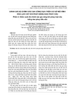 ĐÁNH GIÁ độ CHÍNH xác GIA CÔNG dựa TRÊN cơ sở mô HÌNH hóa lực cắt KHI PHAY BẰNG DAO PHAY cầu 